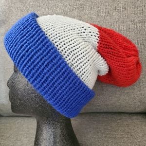 Reversible Handmade Unisex Beanie